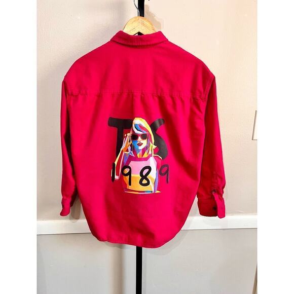 Hot Pink Taylor Swift Flannel - Picture 1 of 4